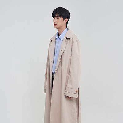 Out Pocket Trench Coat